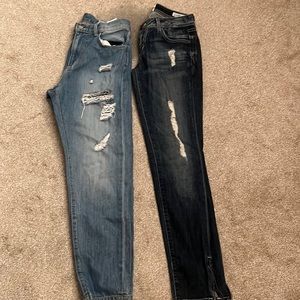Y2K designer jeans